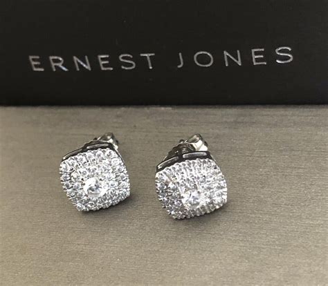 cute earrings earnest jones|ernest jones black diamond earrings.